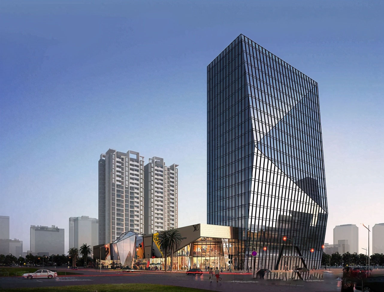 高层办公楼建筑设计需要从综合、细节两个方面把握